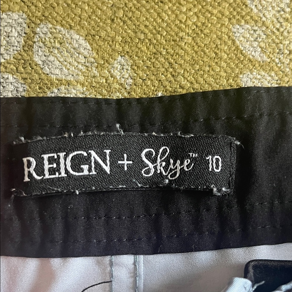 Reign Light Blue Fish Print Swim Trunks - Picture 3 of 3